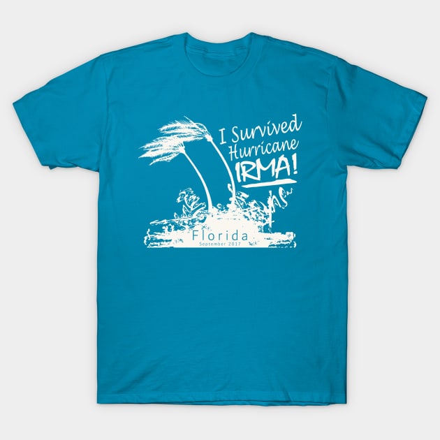 I survived Hurricane Irma T-Shirt by Etopix